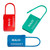 plastic padlock seal - Model 2001 Stock