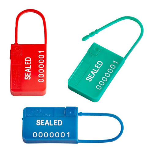 plastic padlock seal - Model 2001 Stock