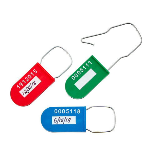 Writable padlock seal