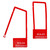 light duty plastic padlock long hasp