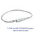 Fixed length heavy duty cable locks, 3/16" diameter