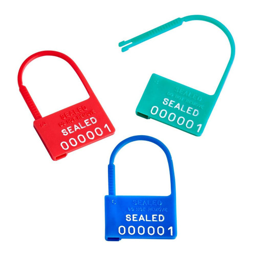 light duty plastic padlock - Model 1001