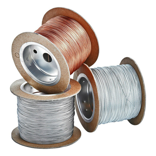 galvanized spooled sealing wire, 500 feet